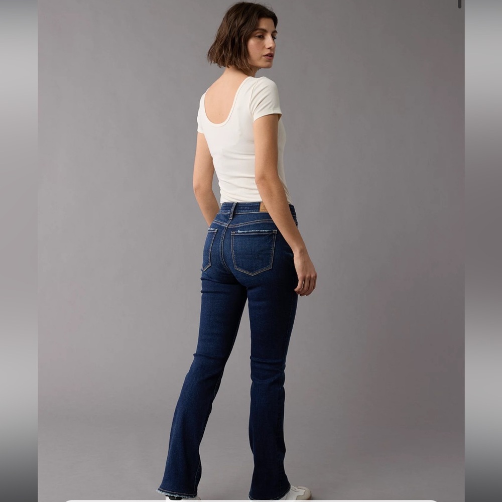 American Eagle AE Next Level Hi Rise Skinny Kick Jeans
